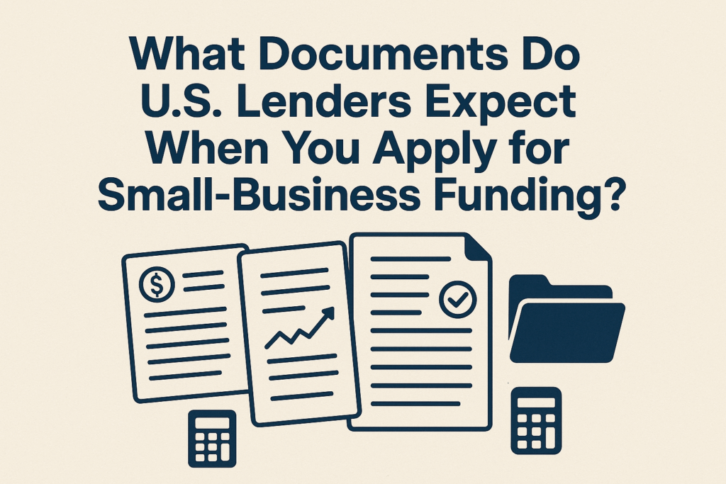 business funding documents a complete list