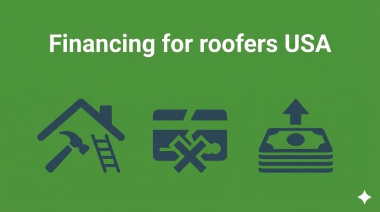 Financing for roofers USA
