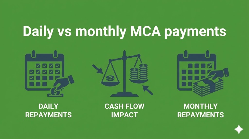 Daily vs monthly MCA payments