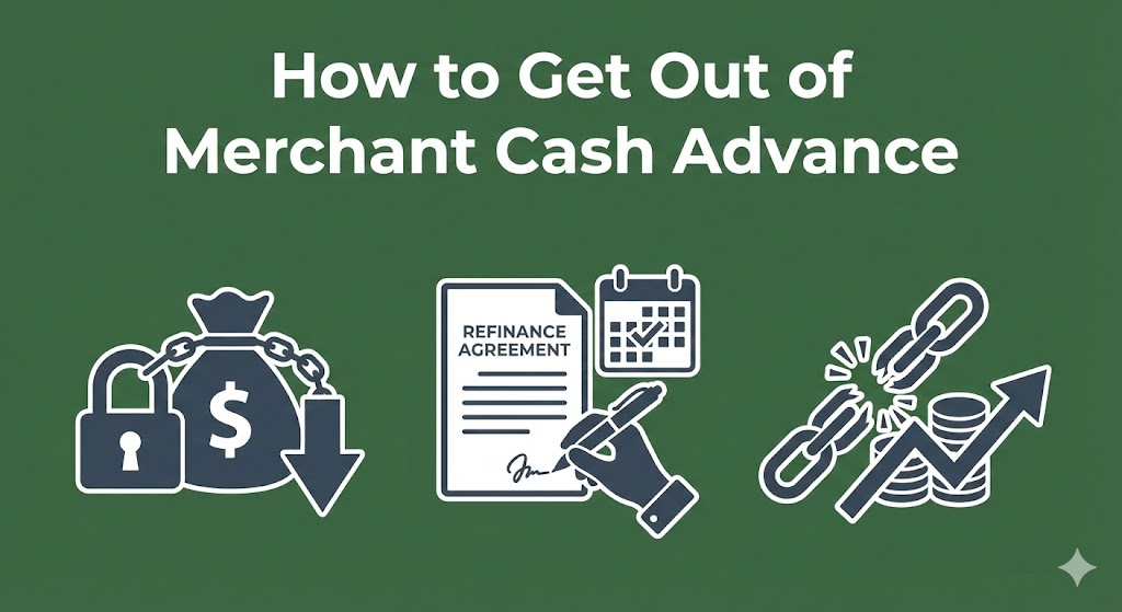 how to get out of merchant cash advance